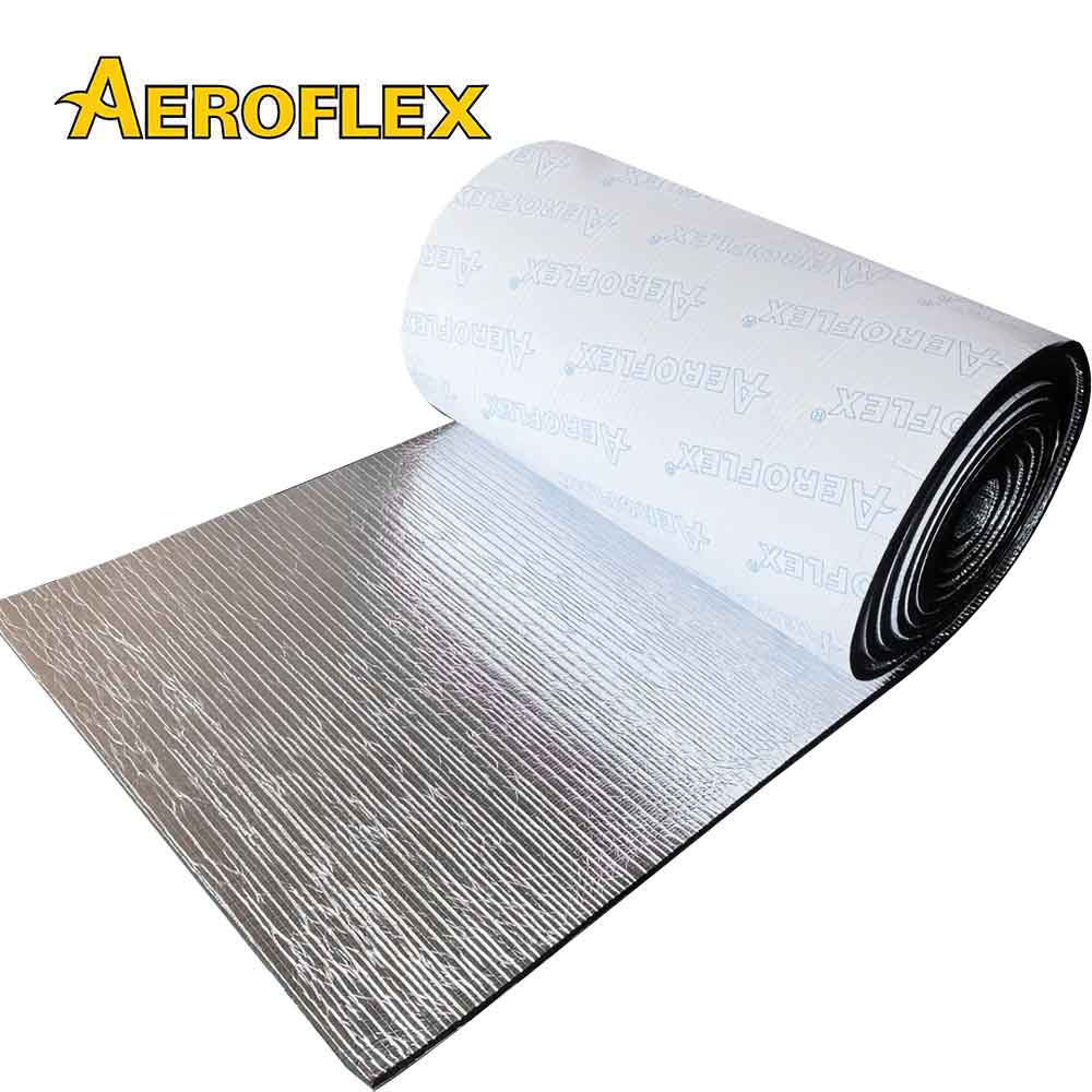 AEROCEL-D/AL อลูมิเนียมฟอยล์ 1 ด้าน เคลือบกาว 1 ด้าน