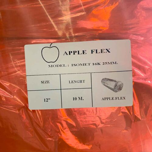 ท่อลมอุตสาหกรรม ท่อลมหุ้มฉนวนใยแก้ว (Insulated Flexible Duct) APPLE FLEX รุ่น ISOMET