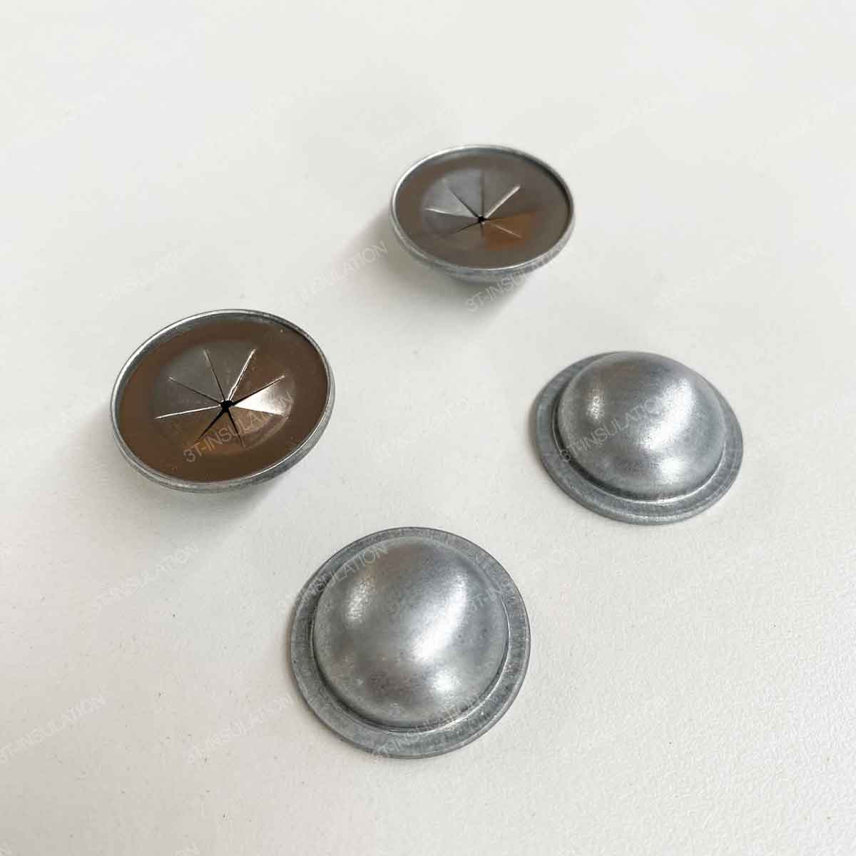 ASAWA Metal Dome Washer หมวกโลหะครอบหนามเตย | 3T-INSULATION Metal Insulation Dome Cap Washer
