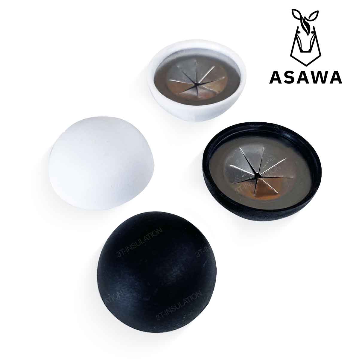 ASAWA หมวกพลาสติก (Plastic Dome Washer Cap)