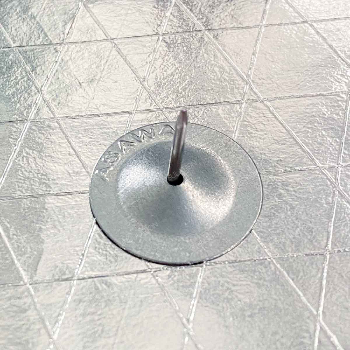 ASAWA Washer แหวนล็อกหมุดหนามเตย | 3T-INSULATION ASAWA ring Washer แหวนยึดฉนวนกันความร้อน