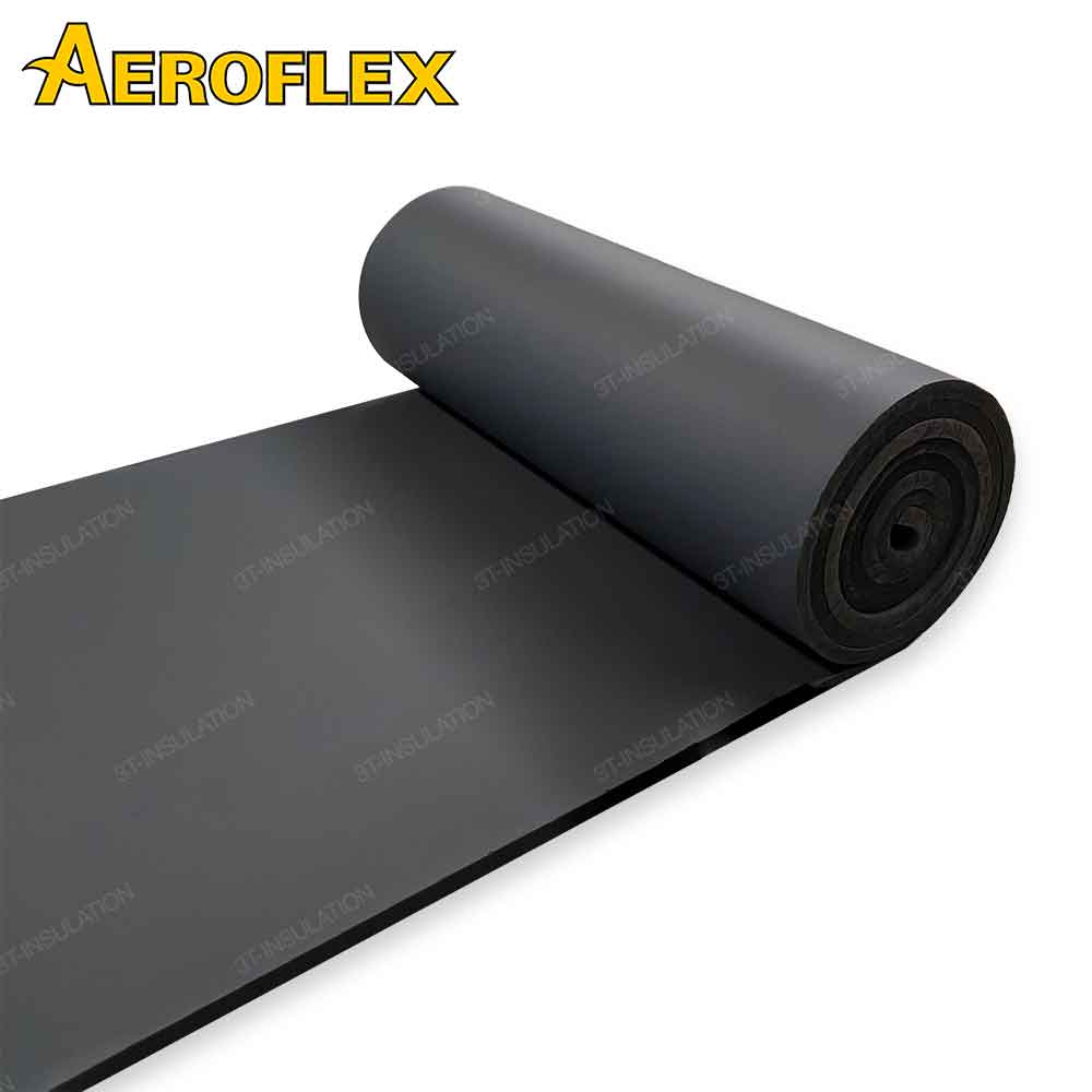 ACOUSTEX ฉนวนซับเสียงท่อลม (Open Cell) | 3T-INSULATION ฉนวนยางดำ Acoustex ชนิดม้วน