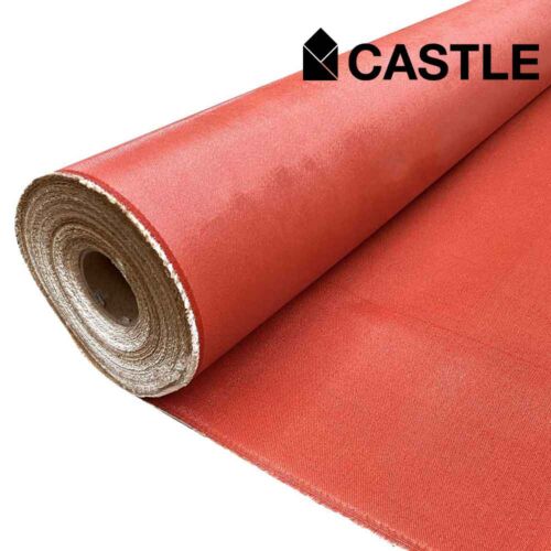 Red Fireproof Canvas, Grey Silicone Coated Silica Cloth