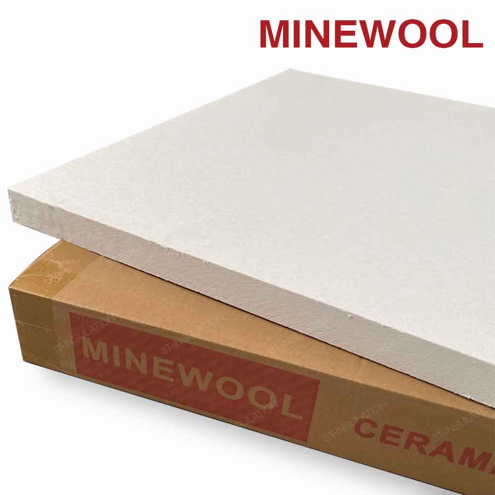 MINEWOOL ฉนวนกันความร้อนเซรามิคไฟเบอร์ ชนิดแผ่น (Ceramic Fiber Board)