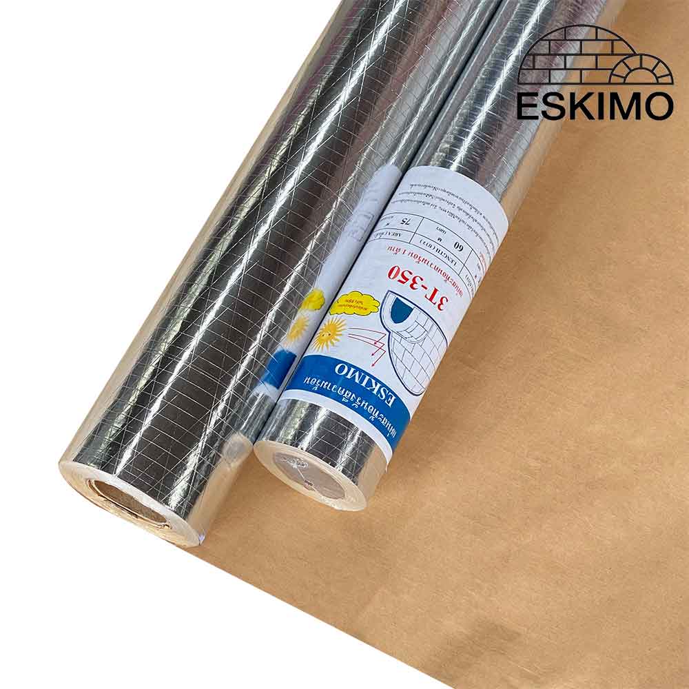 แผ่นฟอยล์กันความร้อน แผ่นสะท้อนความร้อน ESKIMO ชนิดอลูมิเนียมฟอยล์ 1 ด้าน