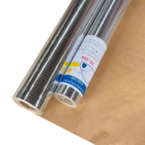 แผ่นสะท้อนความร้อน ESKIMO ชนิดอลูมิเนียมฟอยล์ 1 ด้าน