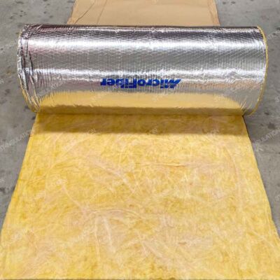 ฉนวนใยแก้วหุ้มท่อลม MircroFiber FL