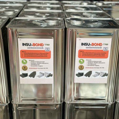 INSU-BOND T789 กาวเหลือง ติดฉนวนโฟมยางดำ และฉนวนโฟม PE