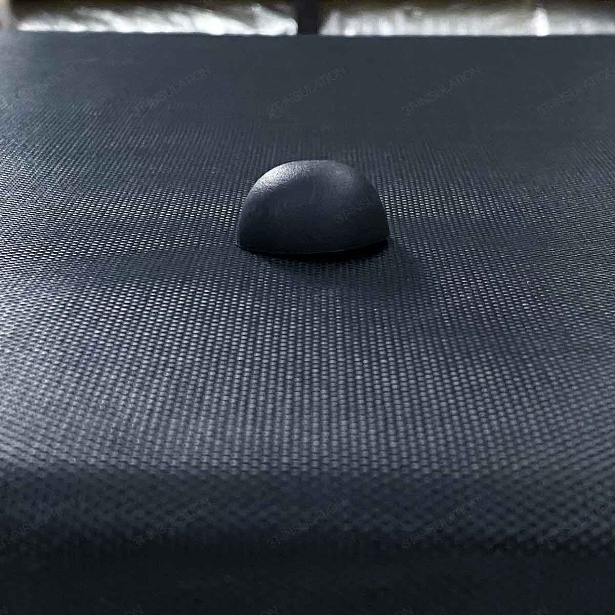 ASAWA Plastic Dome Washer หมวกพลาสติกครอบหนามเตย | 3T-INSULATION หมวกพลาสติกสีดำยึดฉนวนกันเสียง