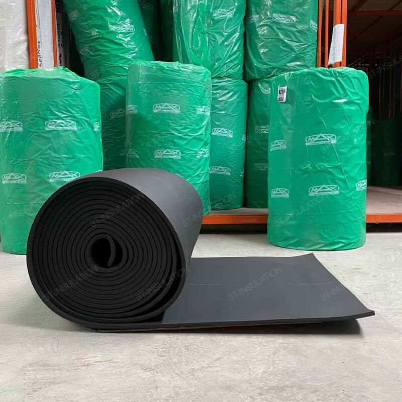 ฉนวนหุ้มท่อลม ฉนวน EPDM และแพ็คเกจฉนวนสีเขียว