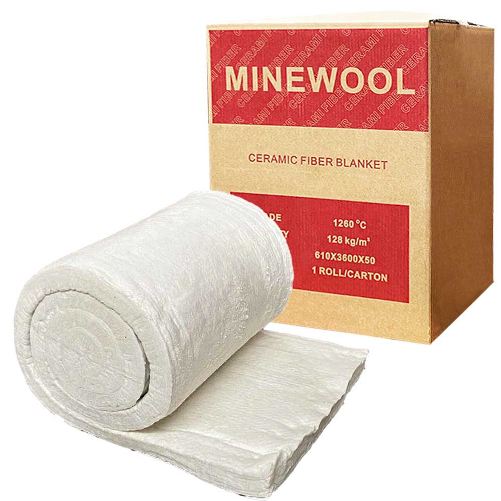 MINEWOOL Ceramic Fiber Blanket Aluminium Silicate Fiber Blanket