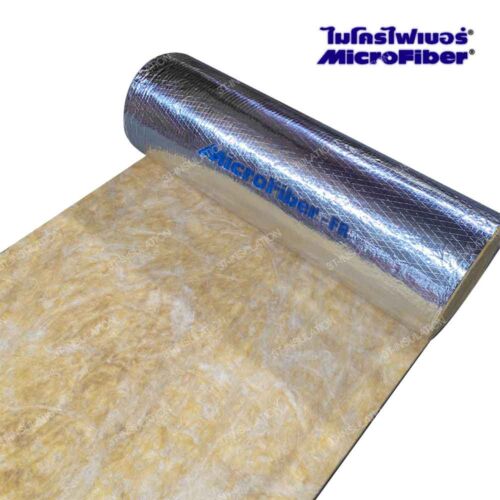ฉนวนใยแก้วหุ้มท่อลม Micro Duct Wrap รุ่น FR