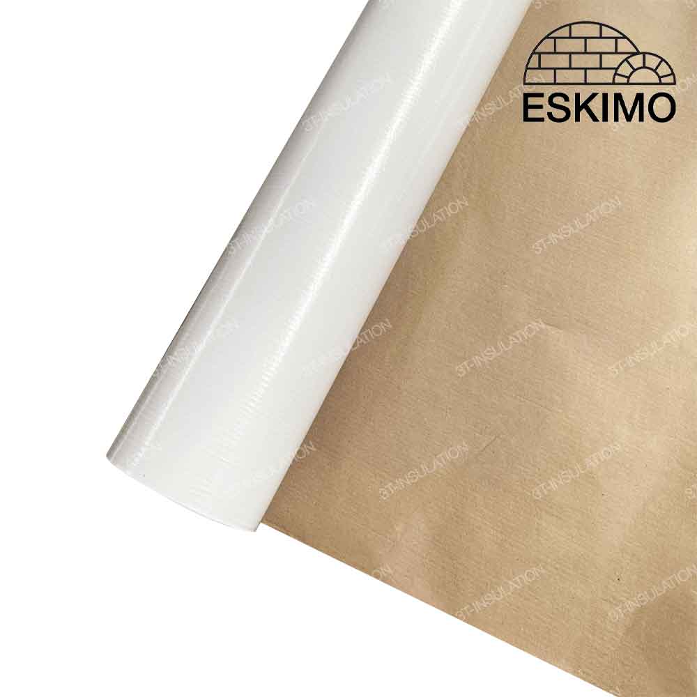ไวนิลขาว (White Vinyl) | 3T-INSULATION ไวนิลขาว Polypropylene Scrim Kraft (PSK)