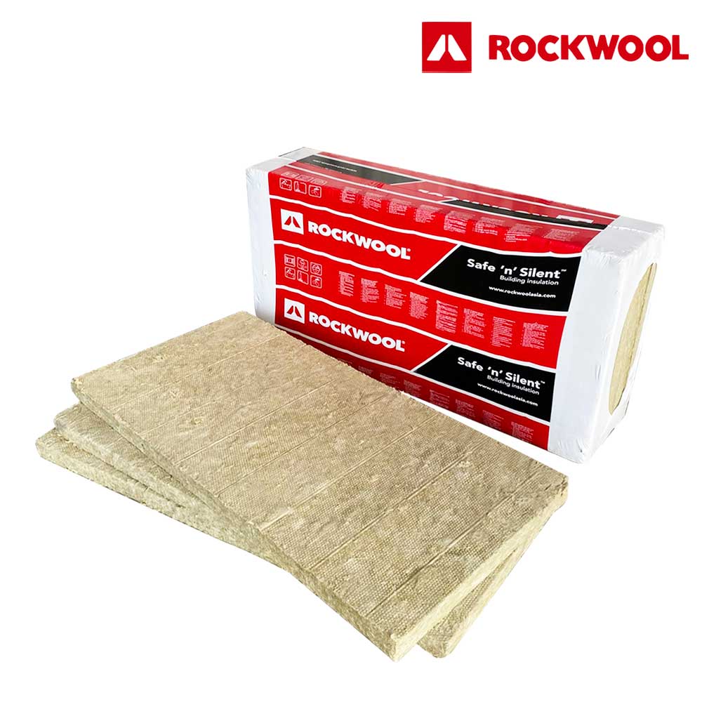 ฉนวนกันเสียง แผ่นกันเสียง ROCKWOOL รุ่น Safe 'n' Silent Pro