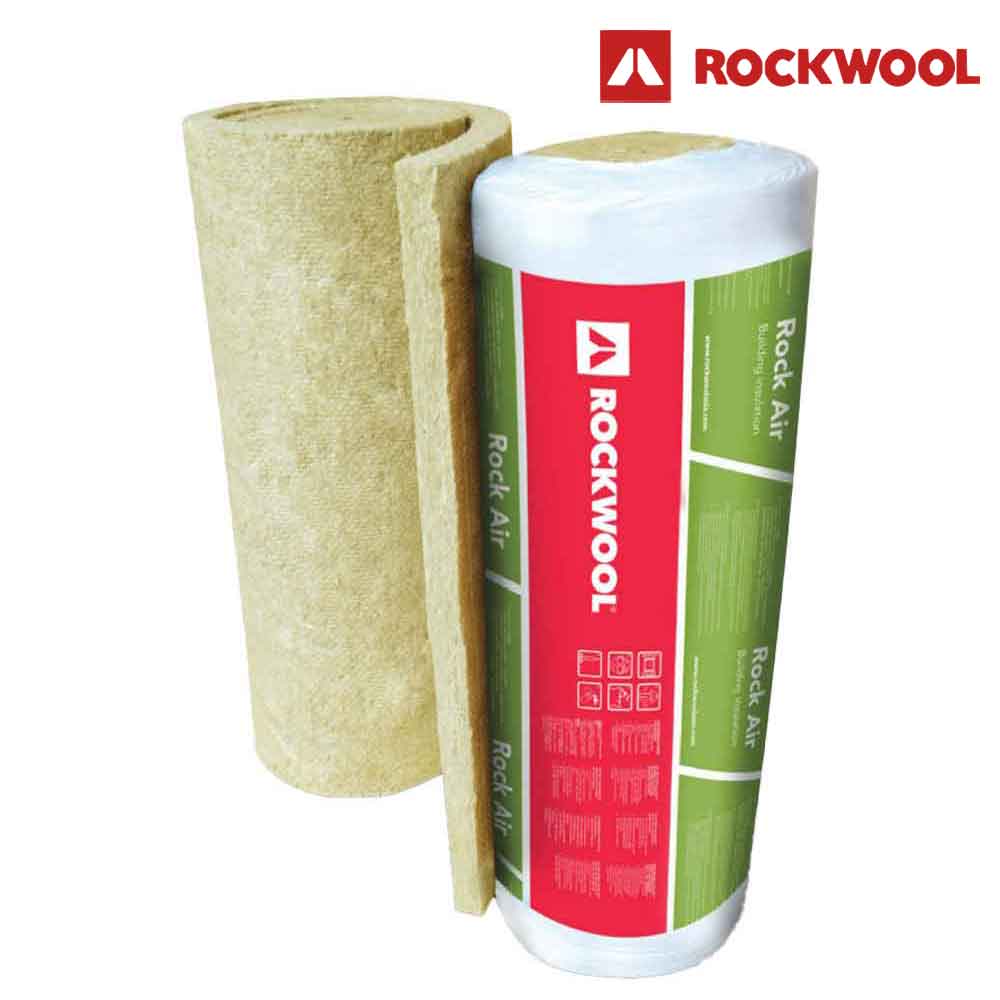 ฉนวนกันความร้อนหลังคา ROCKWOOL รุ่น RockAir | 3T-INSULATION ฉนวนใยหินกันความร้อน RockAir RL