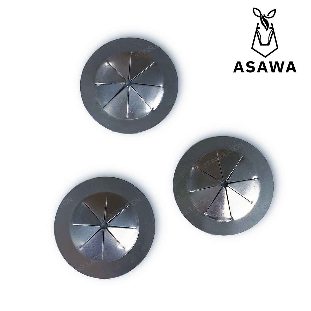 ASAWA Spring Washer แหวนสปริงล็อกหมุดหนามเตย