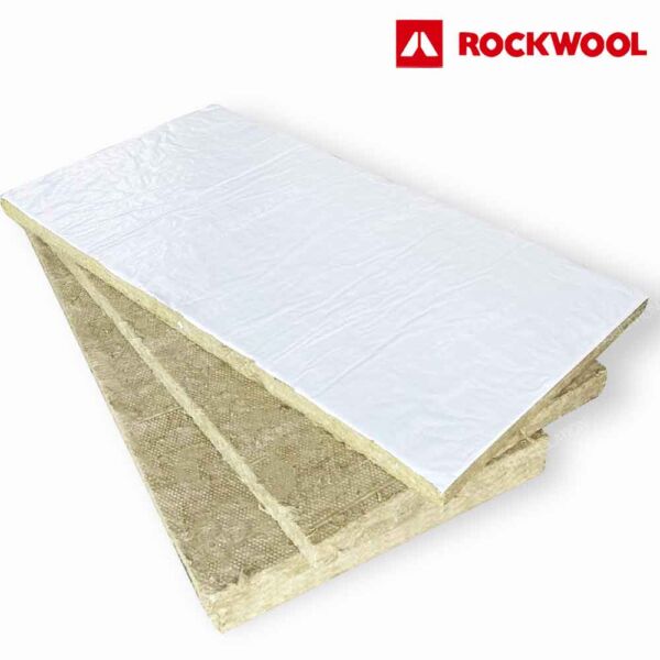 ฉนวนใยหิน ROCKWOOL สำหรับ Fire Barrier รุ่น Conlit H110 | 3T-INSULATION ฉนวนใยหิน ROCKWOOL ปิดผิวด้วยไวนิลขาว