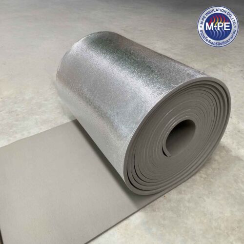 ฉนวนกันความร้อน XPE อลูมิเนียมฟอยล์ 1 ด้าน